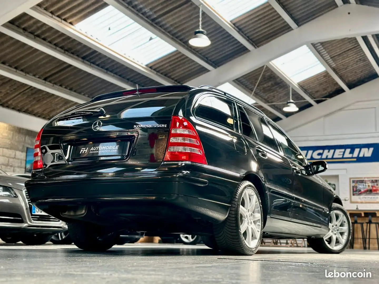 Mercedes-Benz C 180 180 Kompressor Break 1.8L 143 ch Régulateur, Siège Negro - 2