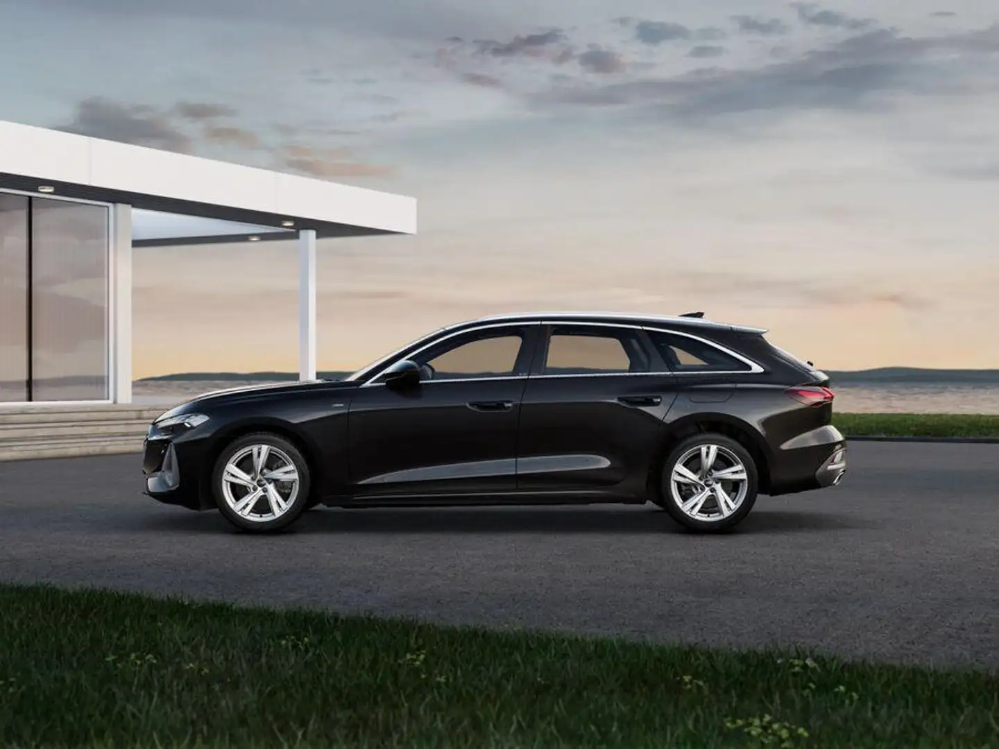 Audi A5 Avant 2.0 e-hybrid quattro Advanced edition Zwart - 2