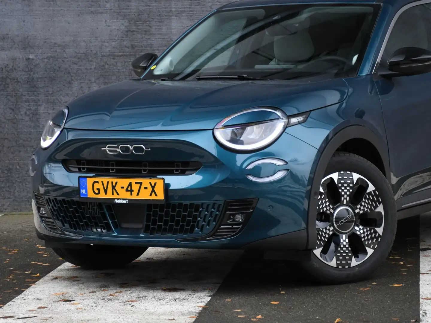 Fiat 600 La Prima 1.2 Hybrid 100pk Automaat NAVI | ADAP. CR Blauw - 2