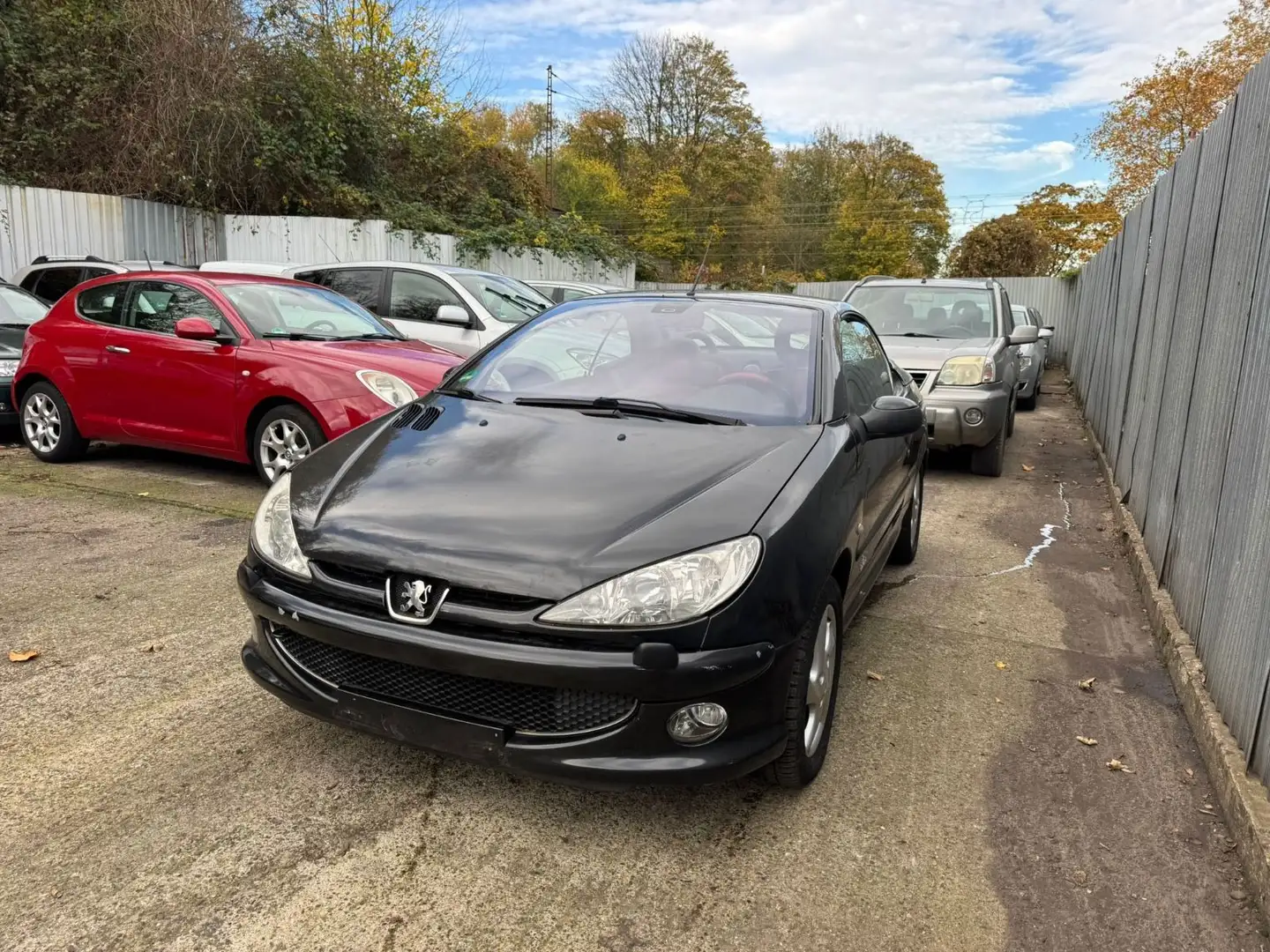Peugeot 206 Cabriolet CC Platinum TÜV BIS 12.26*LEDER Schwarz - 1