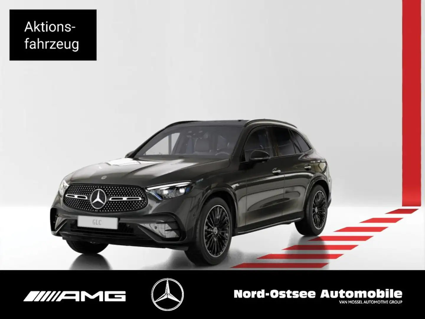 Mercedes-Benz GLC 450 d 4M AMG NIGHT PANO HUD HAL STANDH. 20Z Grijs - 1