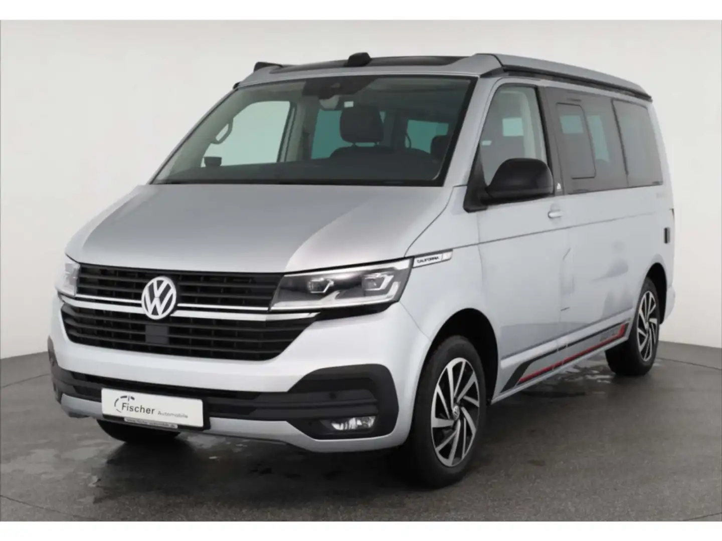 Volkswagen T6.1 California 2.0 TDI DSG BeachEdition LED/NAV/Küche Silber - 2