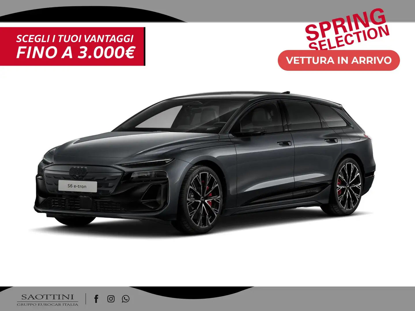 Audi e-tron Avant  Edition one Grigio Daytona Grigio - 1