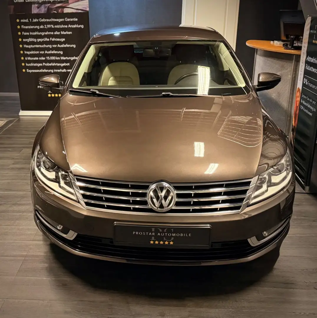 Volkswagen Passat CC 2.0TDI *Highline*Keyl.*DSG*LED*5Sitzer Braun - 2