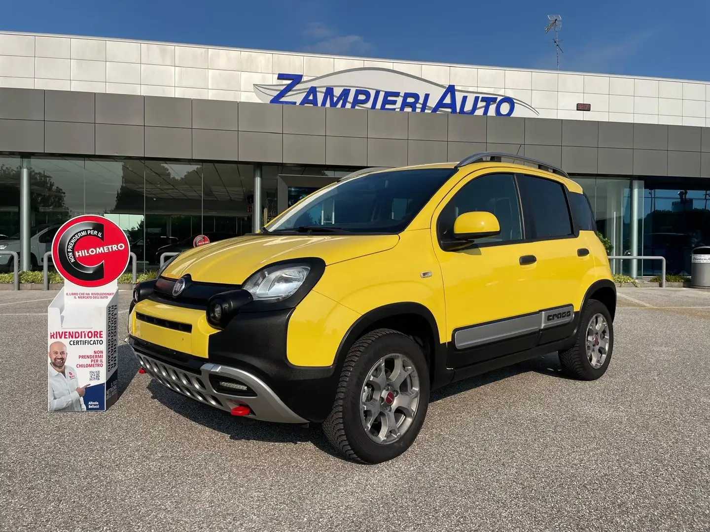 Fiat Panda Panda 1.3 mjt 16v 80CV CROSS 4x4 Giallo - 1