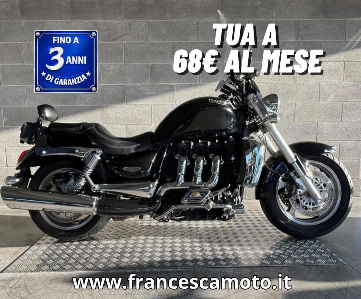 Triumph Rocket III Classic CAMPAGNA PROVA RISCATTA O RENDI.