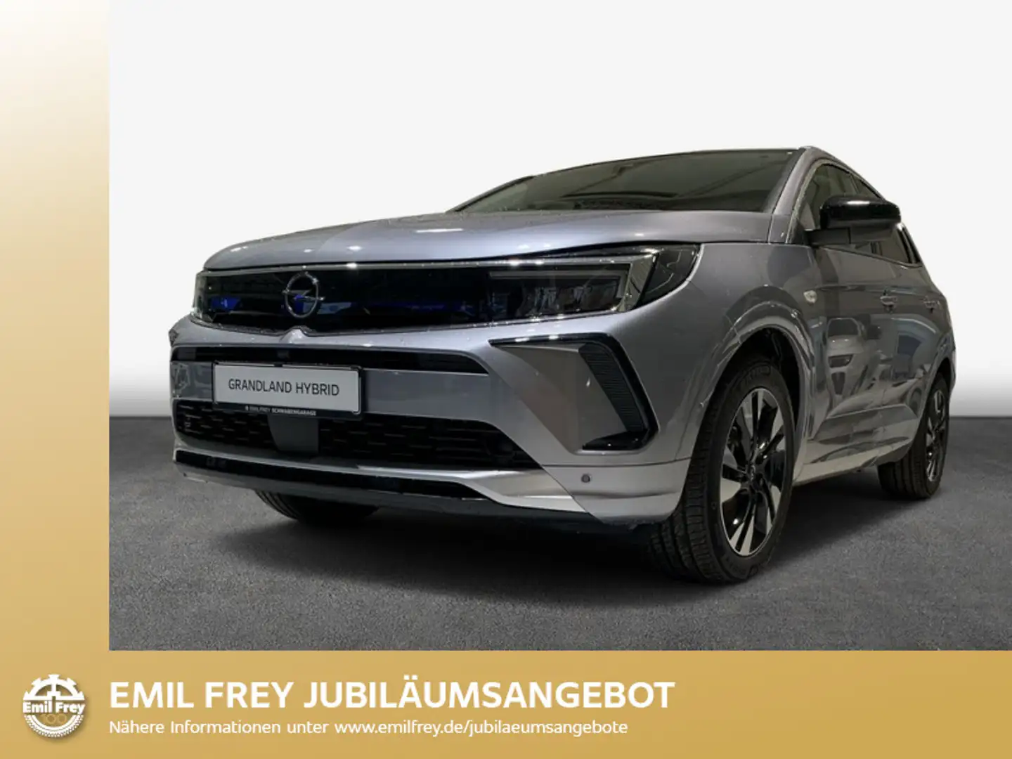 Opel Grandland X Plug-in-Hybrid 1.6 DI Automatik Elegan srebrna - 1