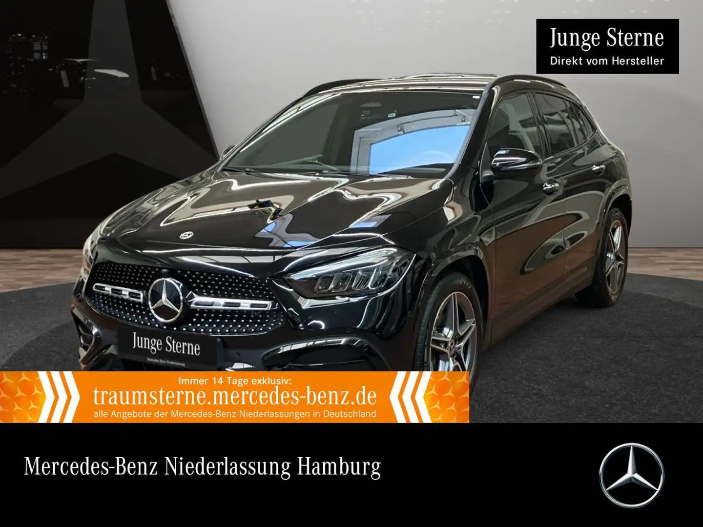 Mercedes-Benz GLA 200 AMG+NIGHT+LED+KAMERA+TOTW+KEYLESS+7G Nero - 1