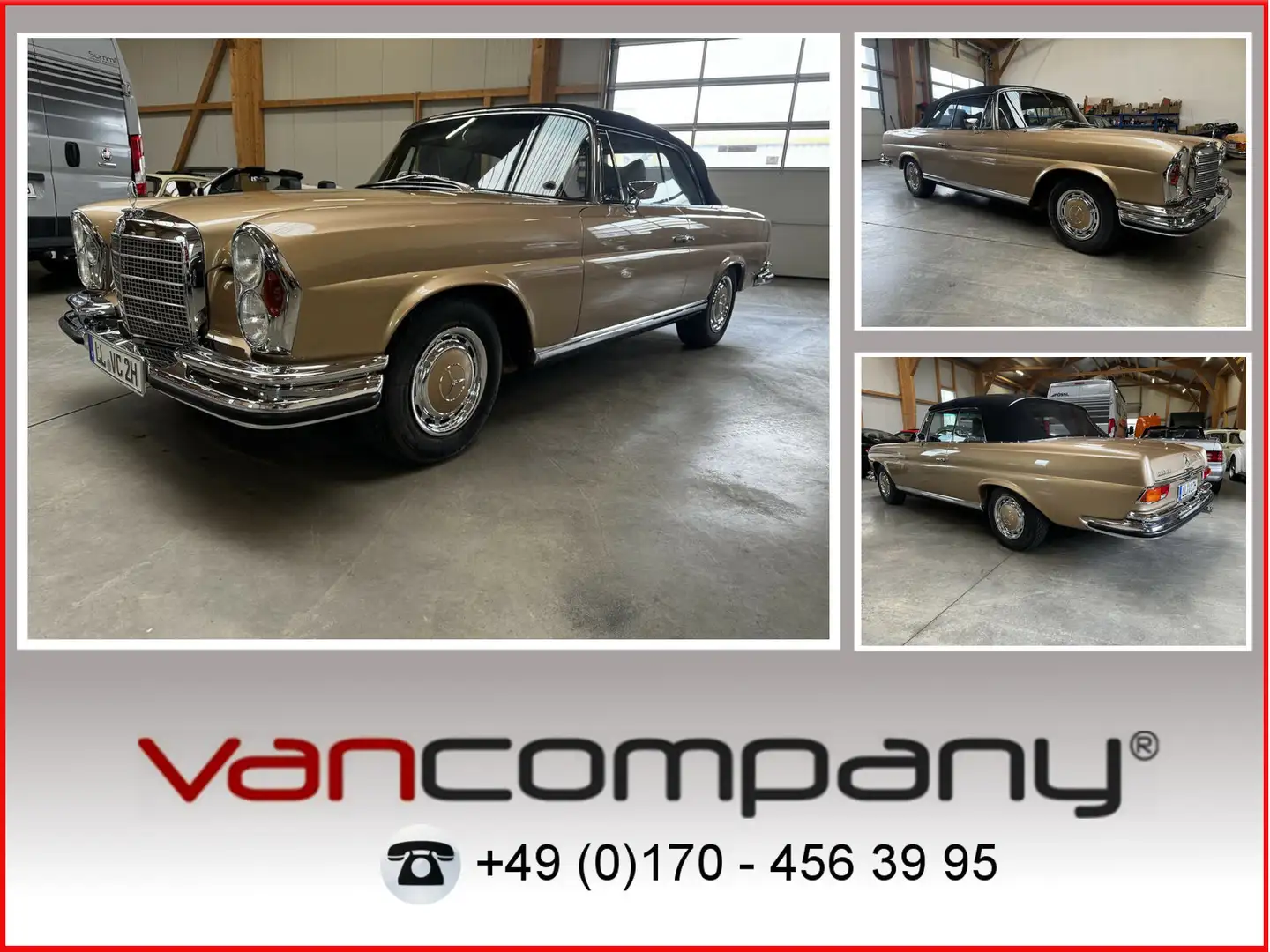 Mercedes-Benz 280 SE Cabrio W111 BRABUS-Classic Beige - 1