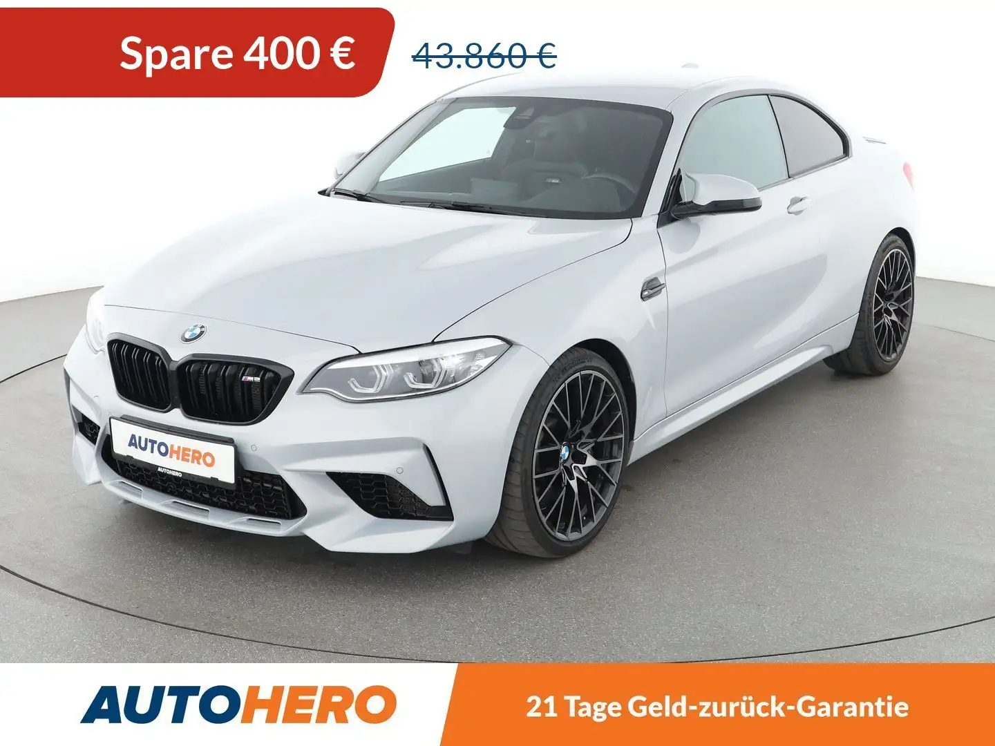 BMW M2 M2 Competition Aut.*NAVI*LED*CAM*SHZ*LHZ*TEMPO* Grau - 1