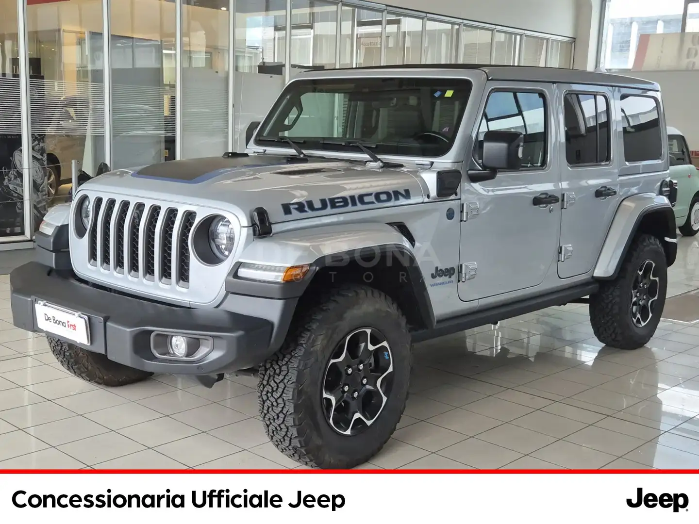 Jeep Wrangler unlimited 2.0 atx phev rubicon 4xe auto Grigio - 1
