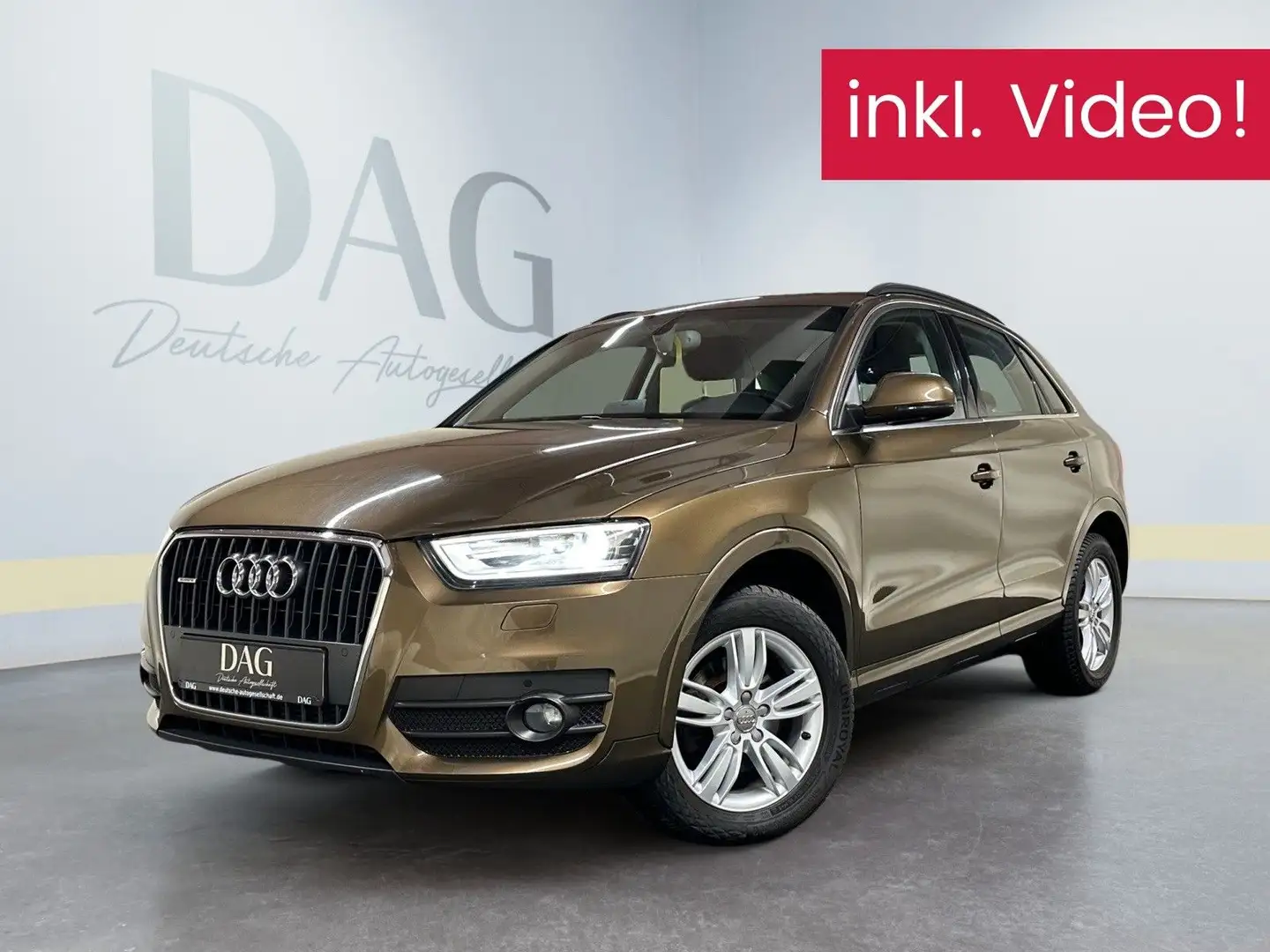 Audi Q3 2.0 TFSI quattro +BI-XENON+SITZHZ+NAVI+AHK+ Brown - 1