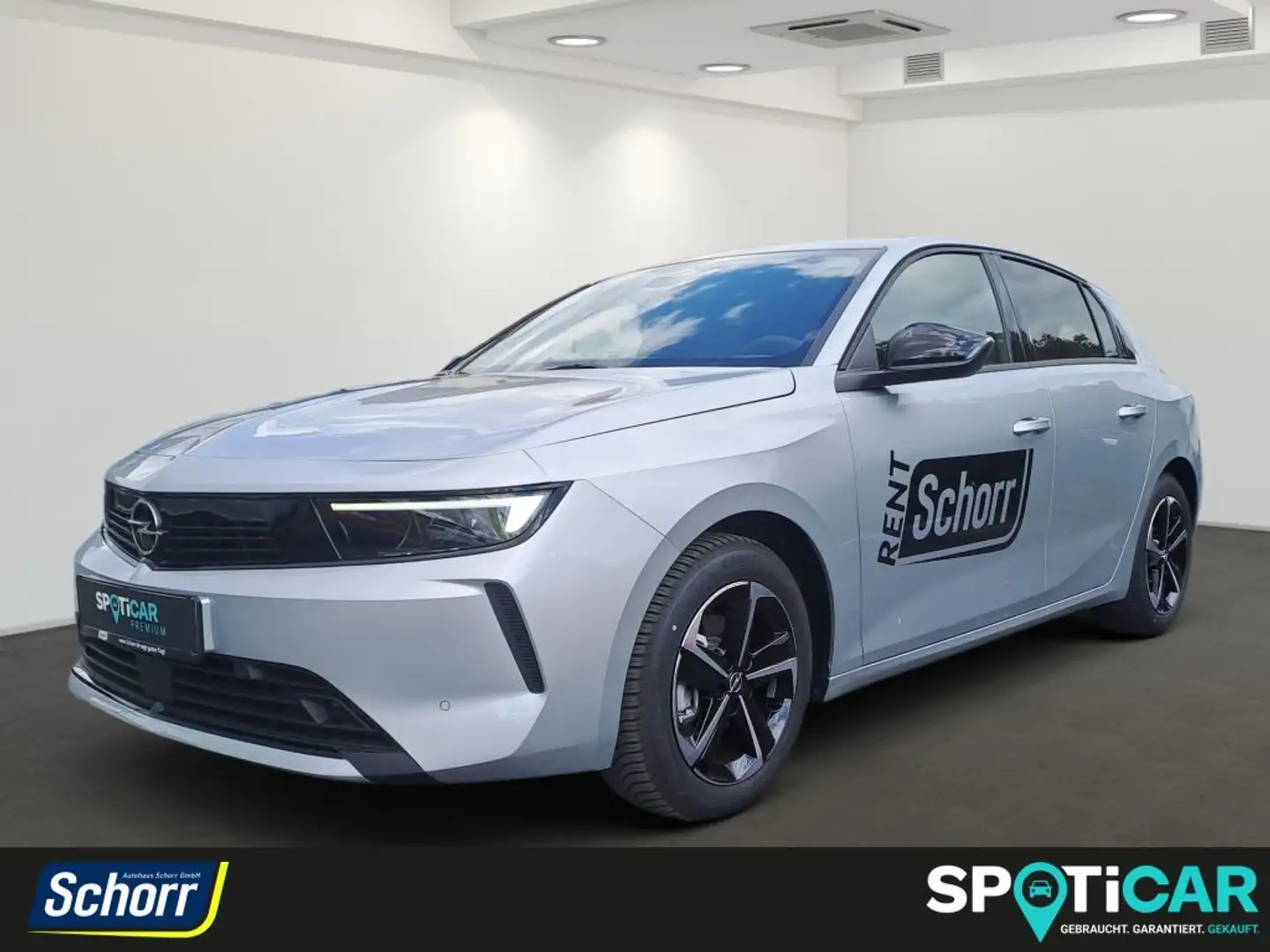 Opel Astra 1.2 Turbo Edition Silber - 1