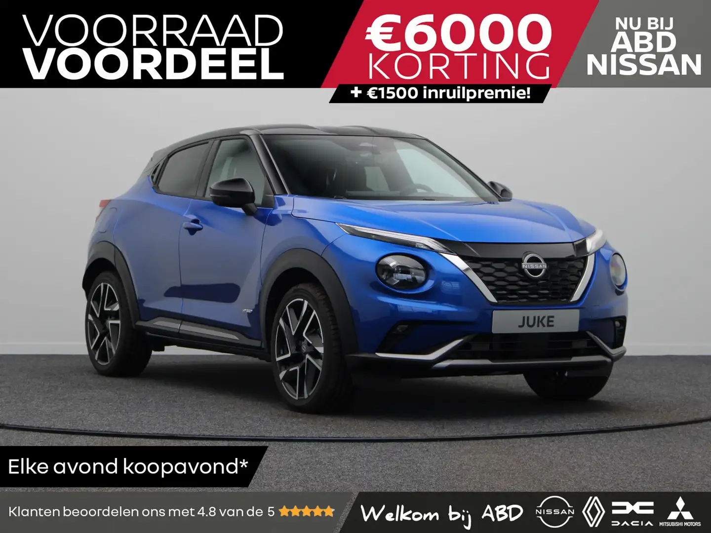 Nissan Juke N-Design Enigma Black + Technology Pack + Cold Pac Blau - 1