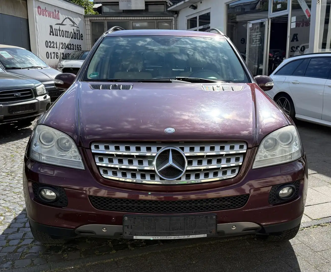 Mercedes-Benz ML 320 CDI Off-Road Aut. Leder Bi-Xenon Airmatic Rouge - 2