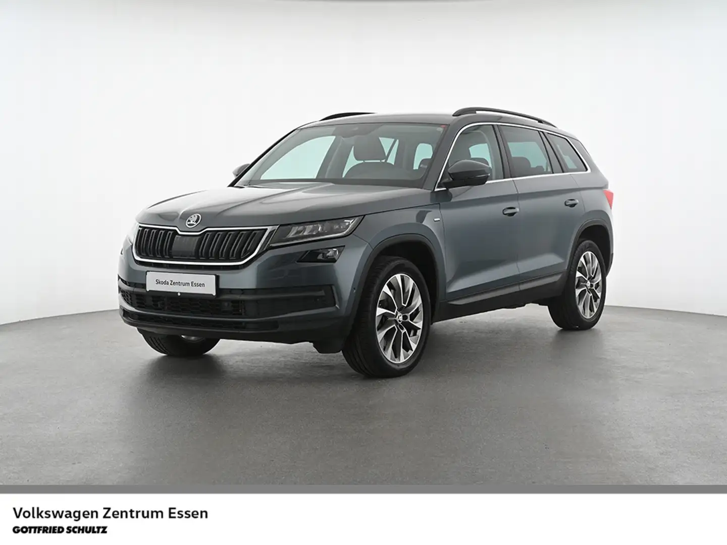 Skoda Kodiaq Clever 4x4 TDI DSG LED AHK Navi Keyless Grau - 1