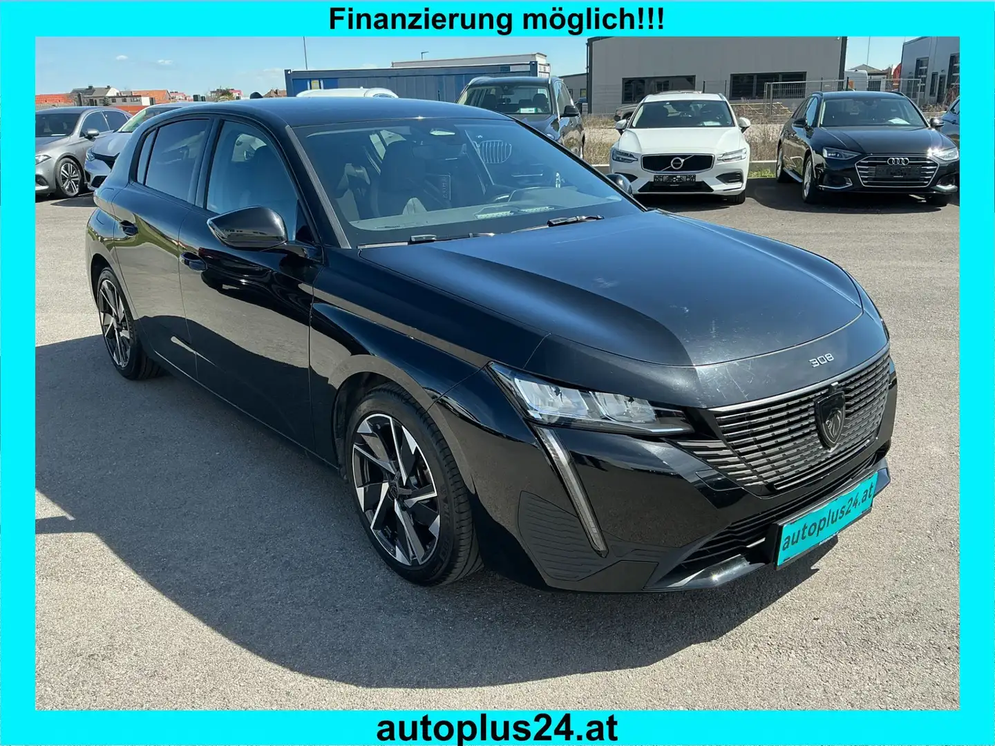Peugeot 308 1.2 PureTech 130 Allure Pack Schwarz - 1