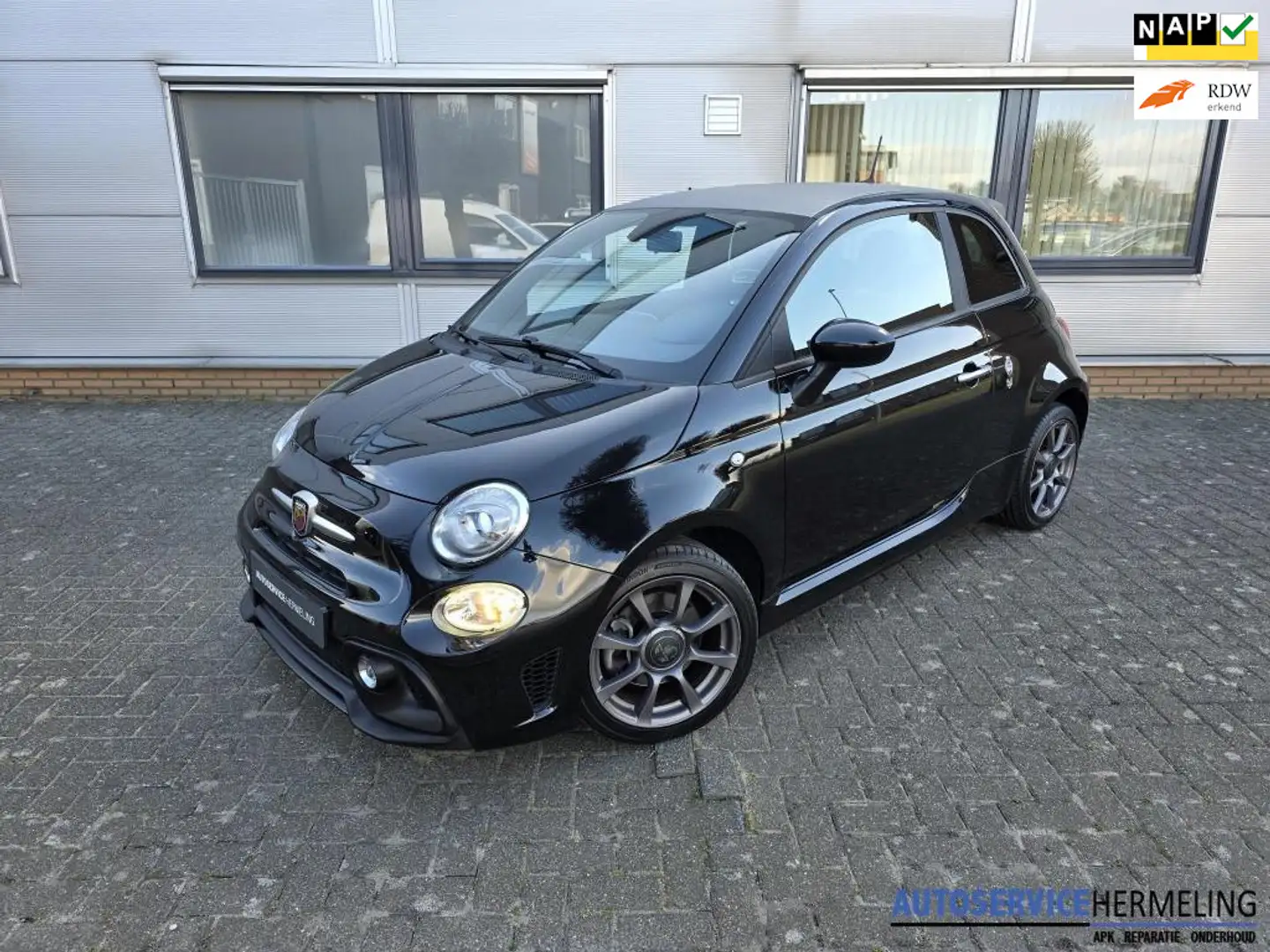 Abarth 595 1.4 T-Jet 70th Anniversary Uniek NL-auto NAP Carpl Zwart - 1
