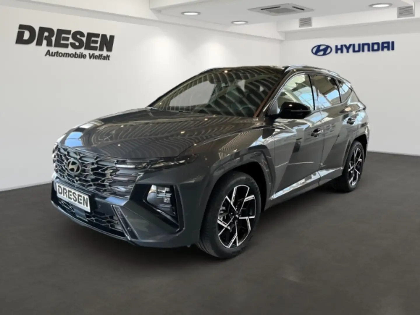 Hyundai TUCSON N Line EU6e FL (MY25) 1.6 T-GDI (160 PS) 48V 7-DCT Gris - 1