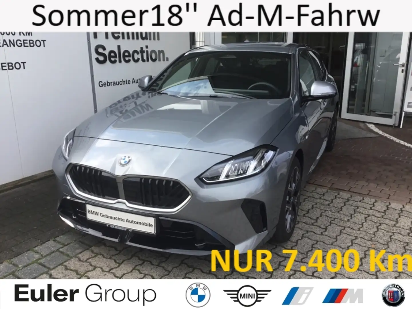 BMW 120 M-Sport Sommer18'' Ad-M-Fahrw DA+ AG ParkAss LED A Grau - 1
