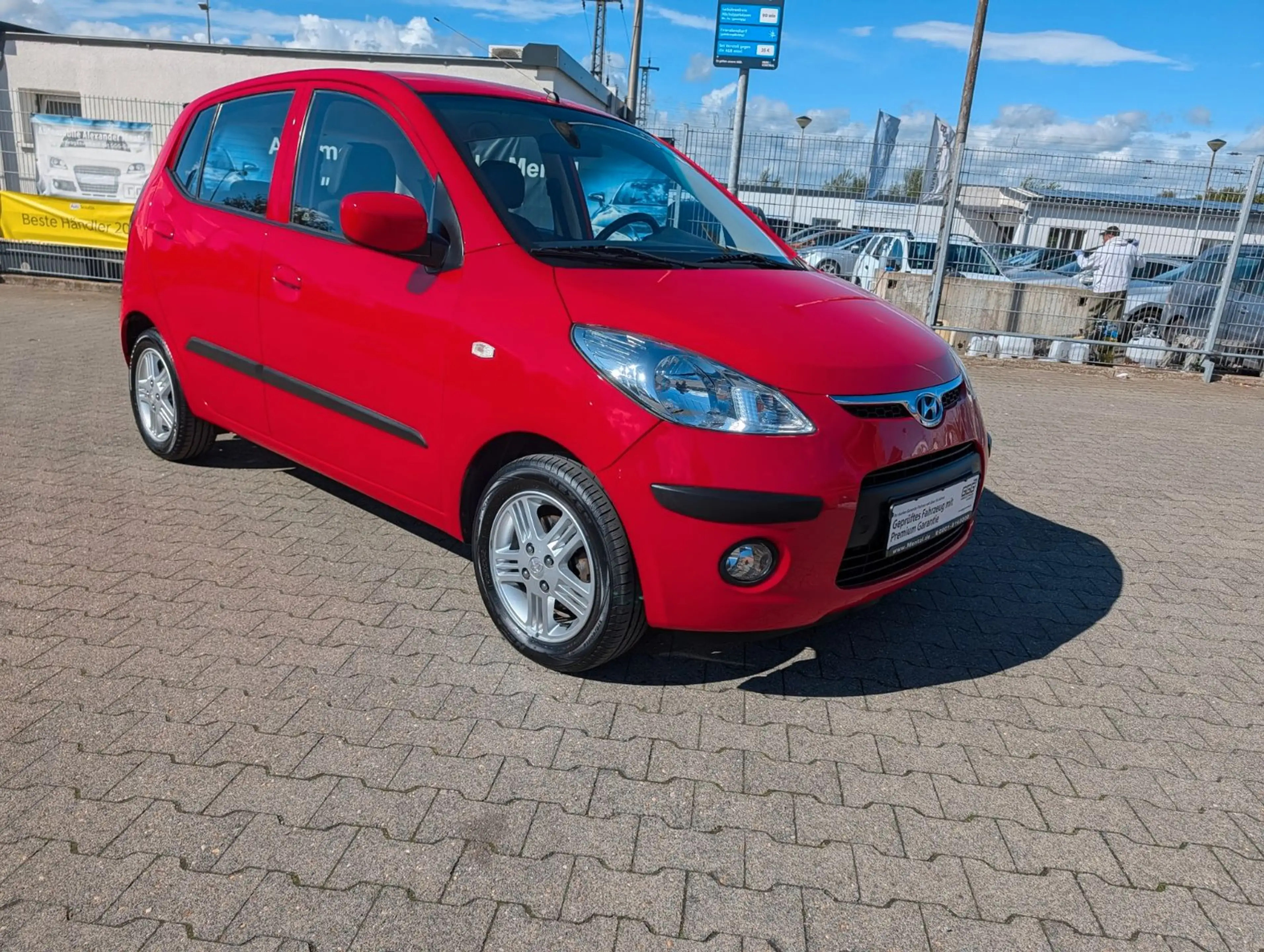 Hyundai i10 1.2 AUTOMATIK GARANTIE KLIMA ALU 1-HAND — photo 3