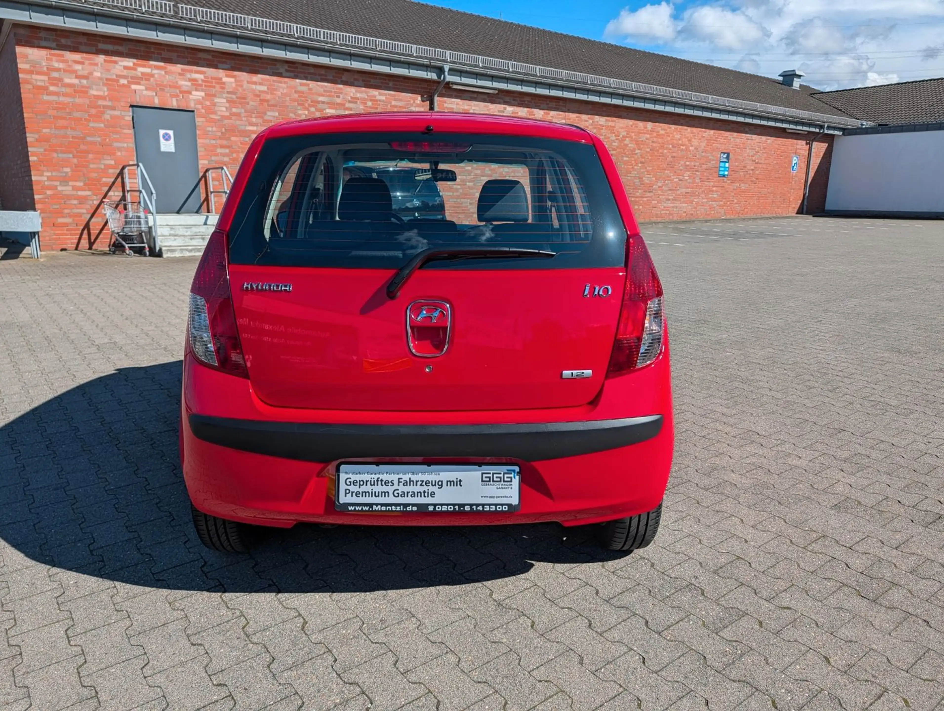 Hyundai i10 1.2 AUTOMATIK GARANTIE KLIMA ALU 1-HAND — photo 9