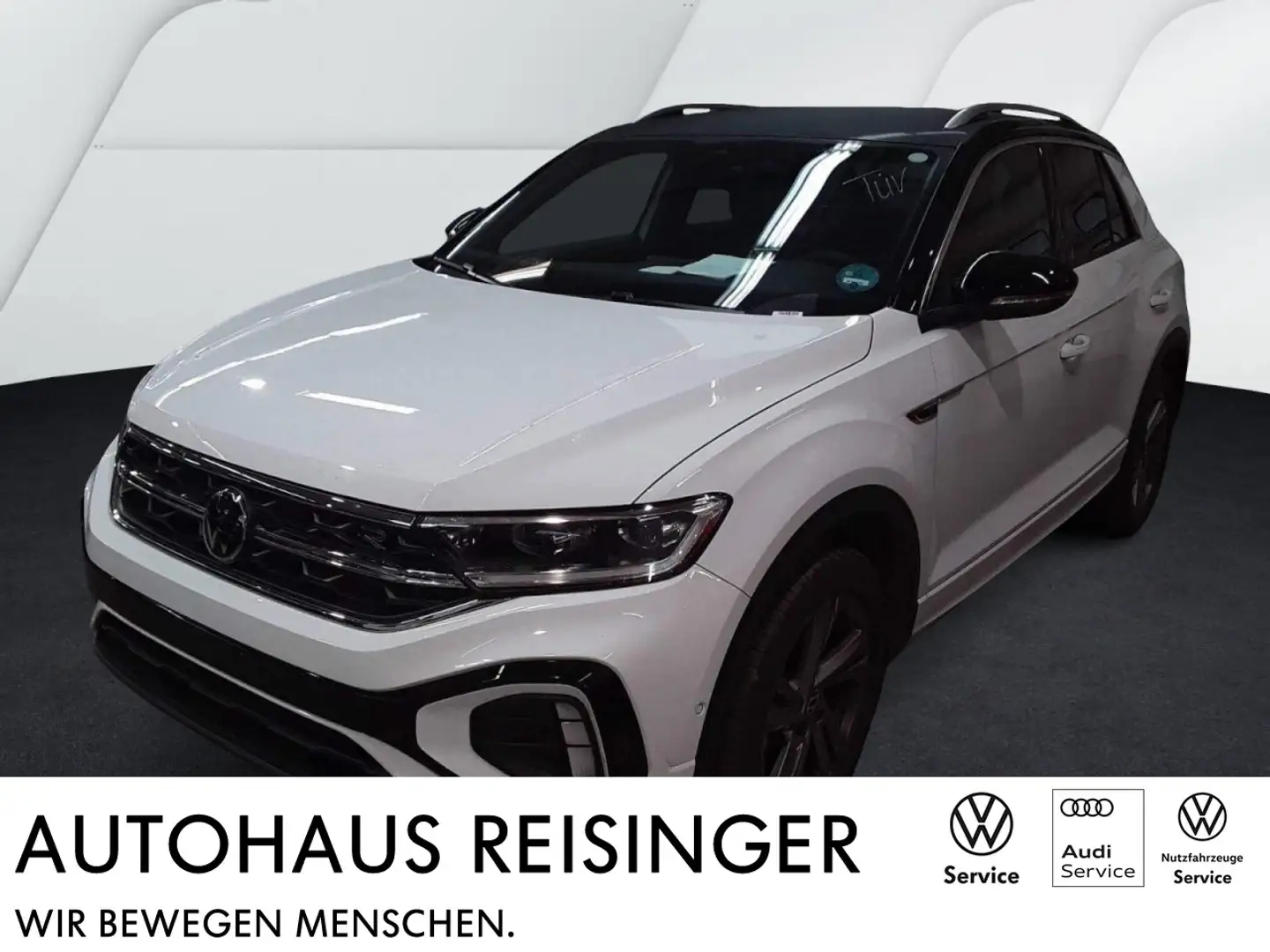 Volkswagen T-Roc 1.5 TSI DSG R-Line (LED+NAVI+AHK+RearView+ACC) Weiß - 1