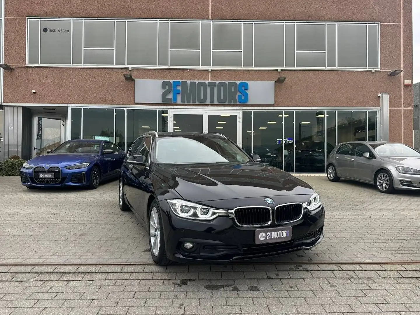 BMW 316 316d Business Advantage auto Schwarz - 2