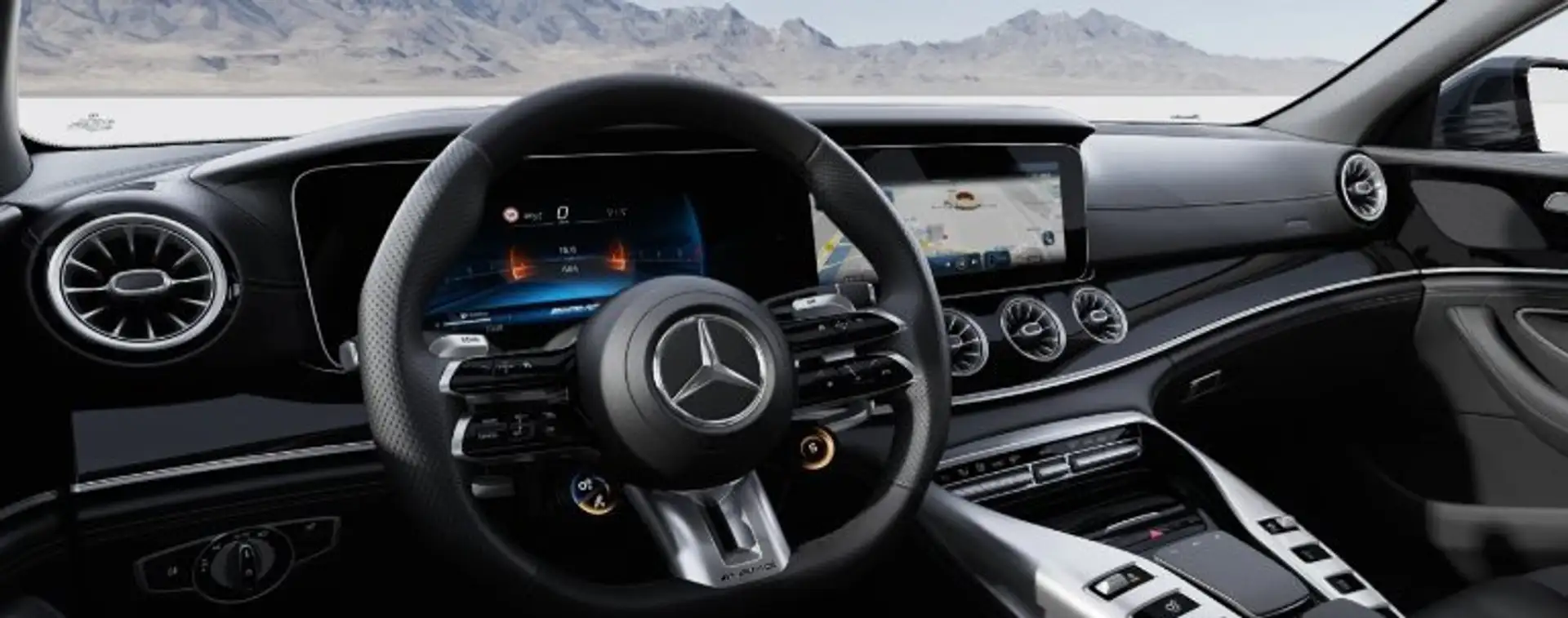 Mercedes-Benz AMG GT Coupe 53 mhev (eq-boost) Premium 4matic+ auto Grey - 2