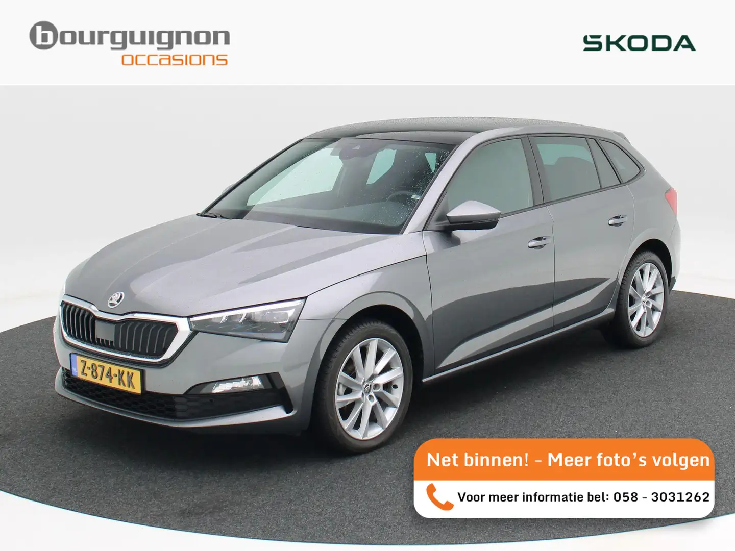 Skoda Scala 1.0 TSi 110 Pk Sport Business | Panoramadak | Crui Gris - 1