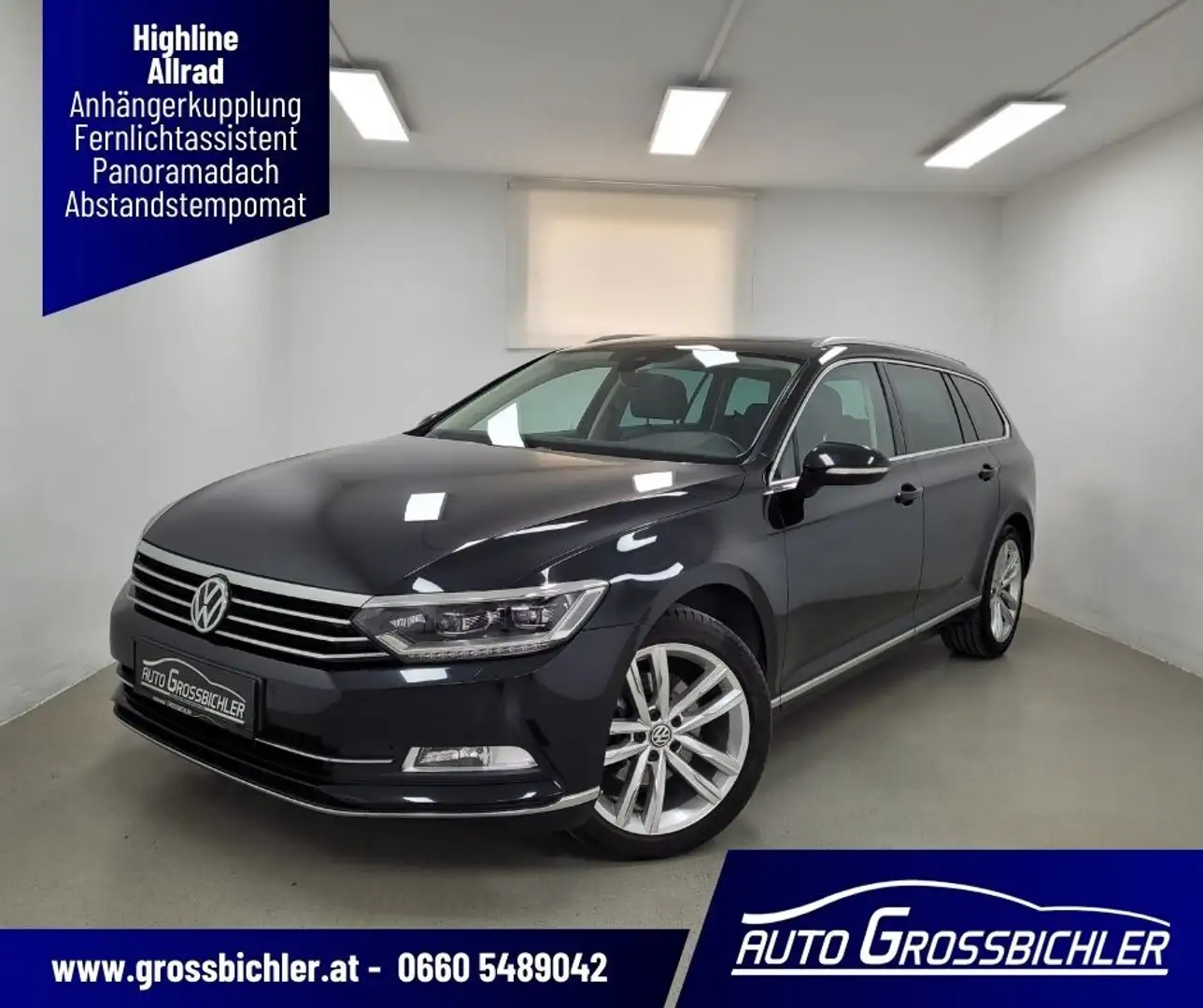 Volkswagen Passat Variant SCR Highline TDI 4Motion DSG AHK, Fernlichtassi... Schwarz - 1