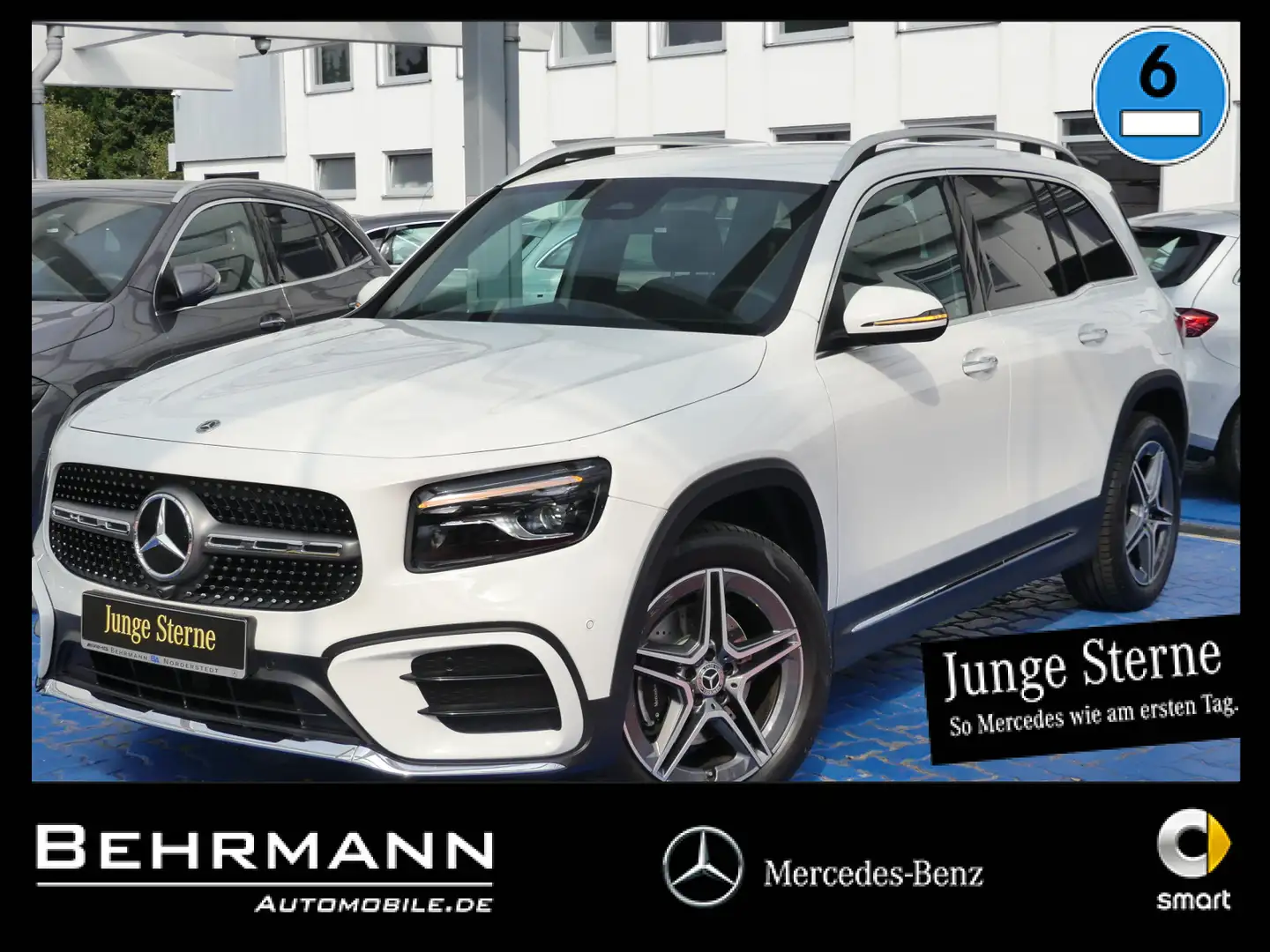 Mercedes-Benz GLB 200 GLB 200d AMG ++Distronic+R-Kamera+MultibeamLED++ Weiß - 1