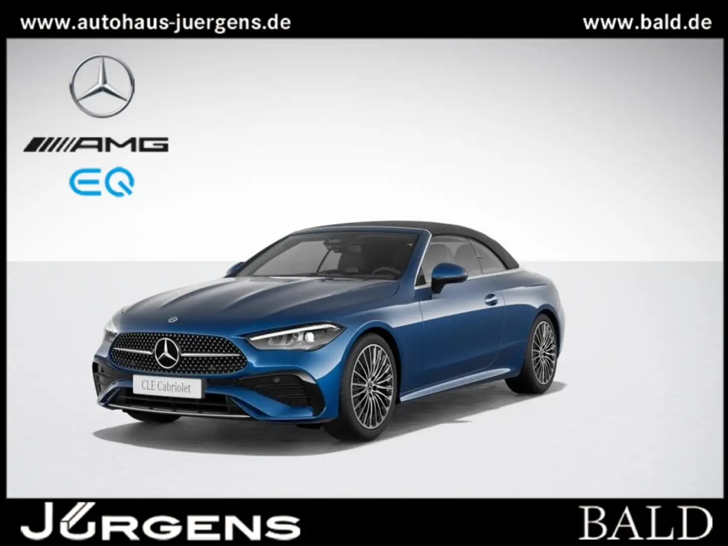 Mercedes-Benz CLE 200 Cabrio AMG-Sport/Burm/Memo/Distr/Winter Blau - 2