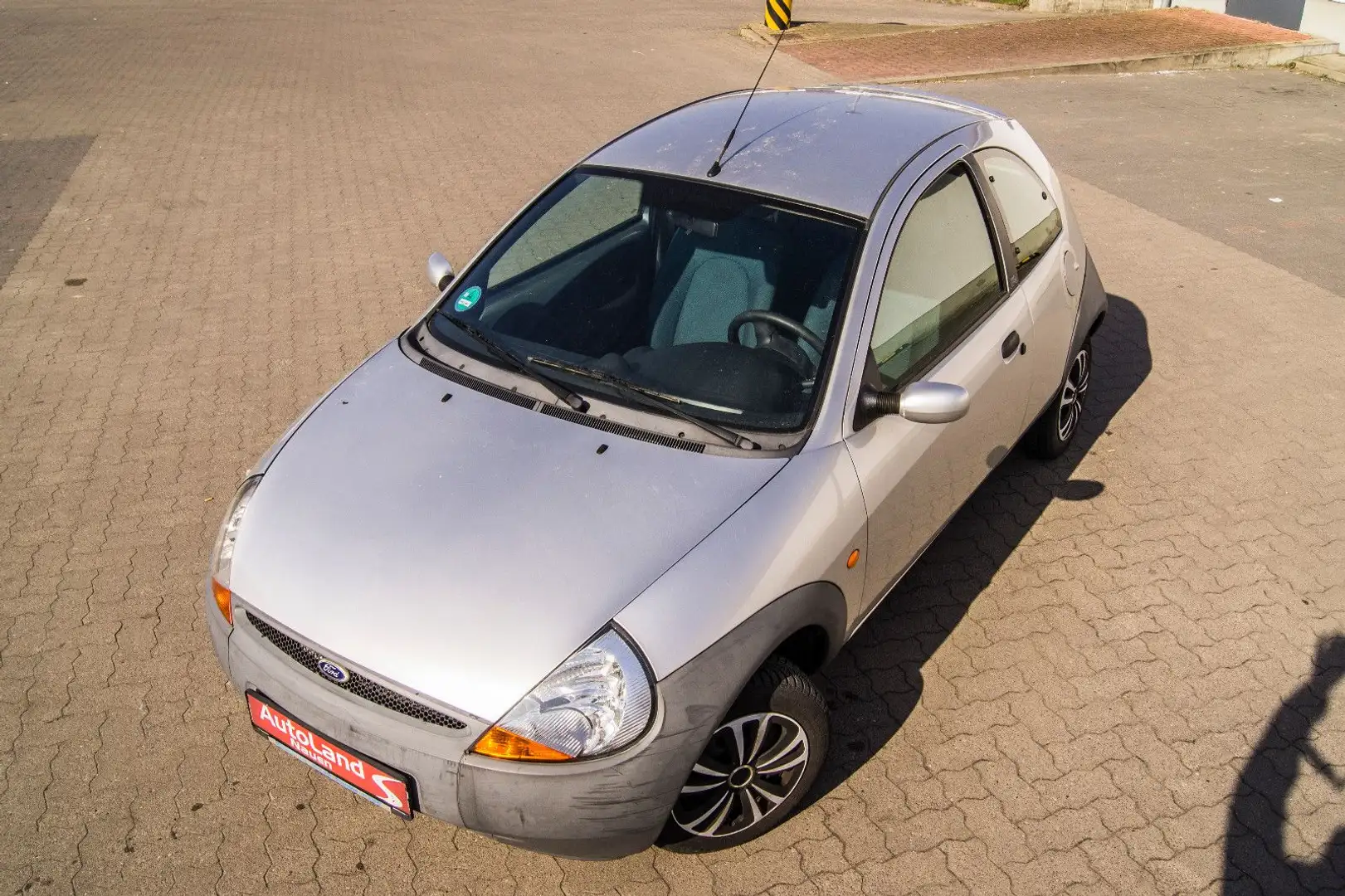 Ford Ka/Ka+ Klima+TUV04/25+nur 77000 km+NR62 Gümüş rengi - 1