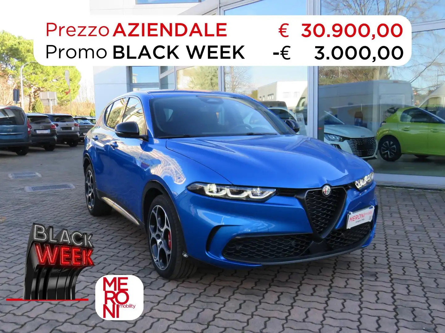 Alfa Romeo Tonale 1.5 160cv Hybrid TCT7 Veloce Blu/Azzurro - 1