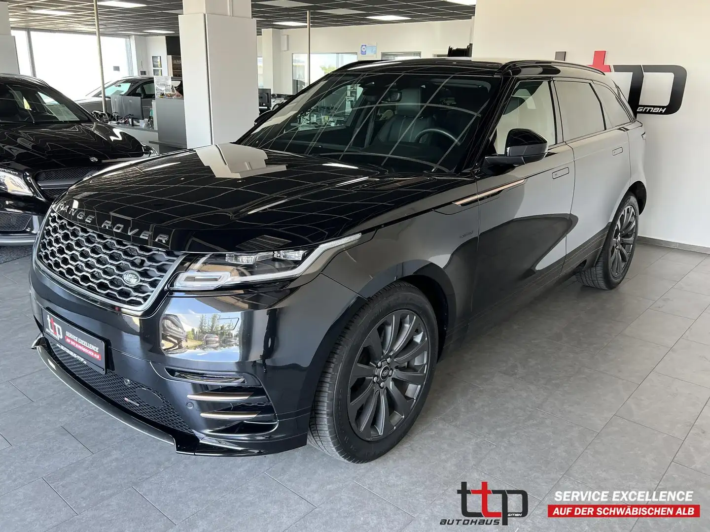 Land Rover Range Rover Velar R-Dynamic SE LUFT Pano AHK Noir - 1