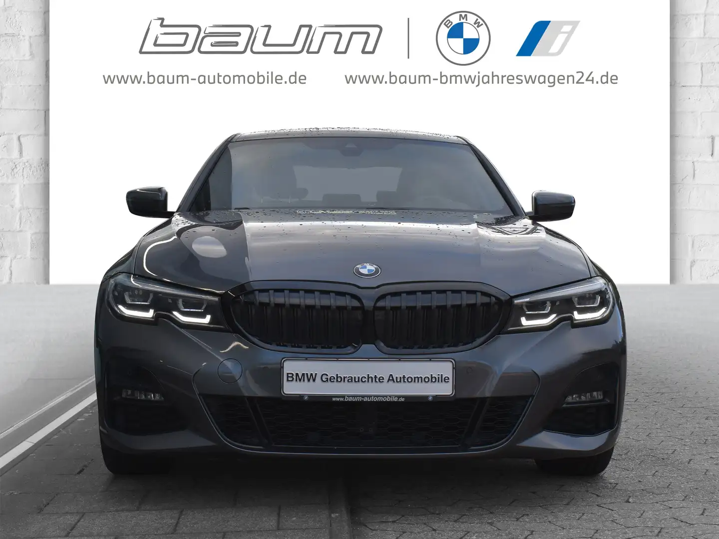 BMW 330 e M Sport DAB LED Tempomat Klimaaut. Grijs - 2