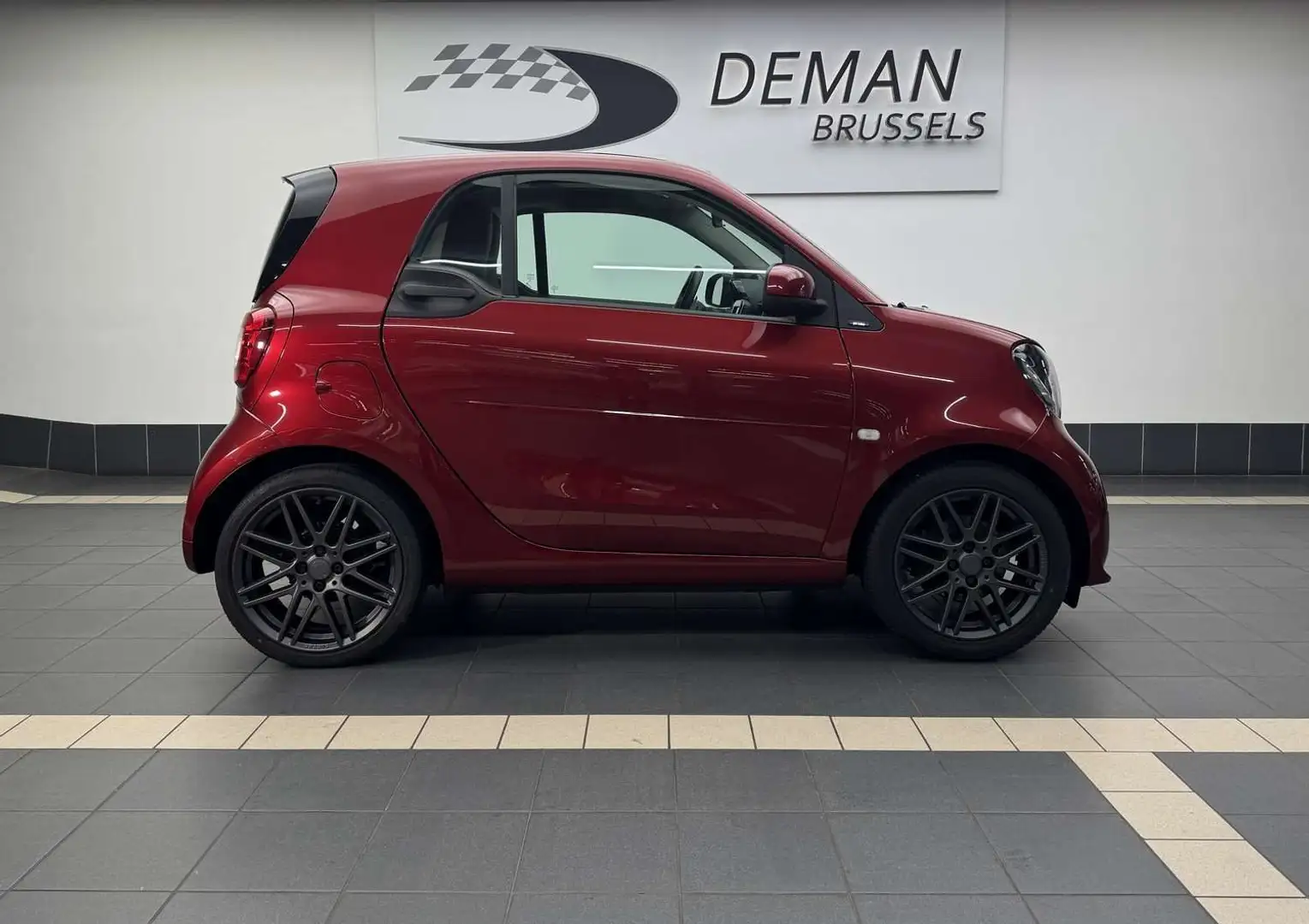 smart forTwo Coupé 0.9 Turbo Prime Auto- Cuir - Brabus Style Rouge - 2
