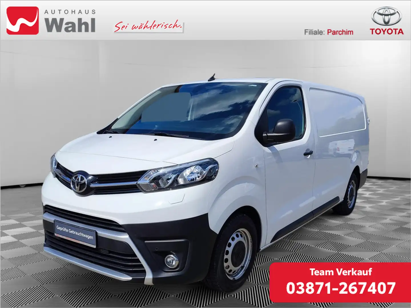 Toyota Proace 2.0 L2 Kasten Meister Weiß - 1
