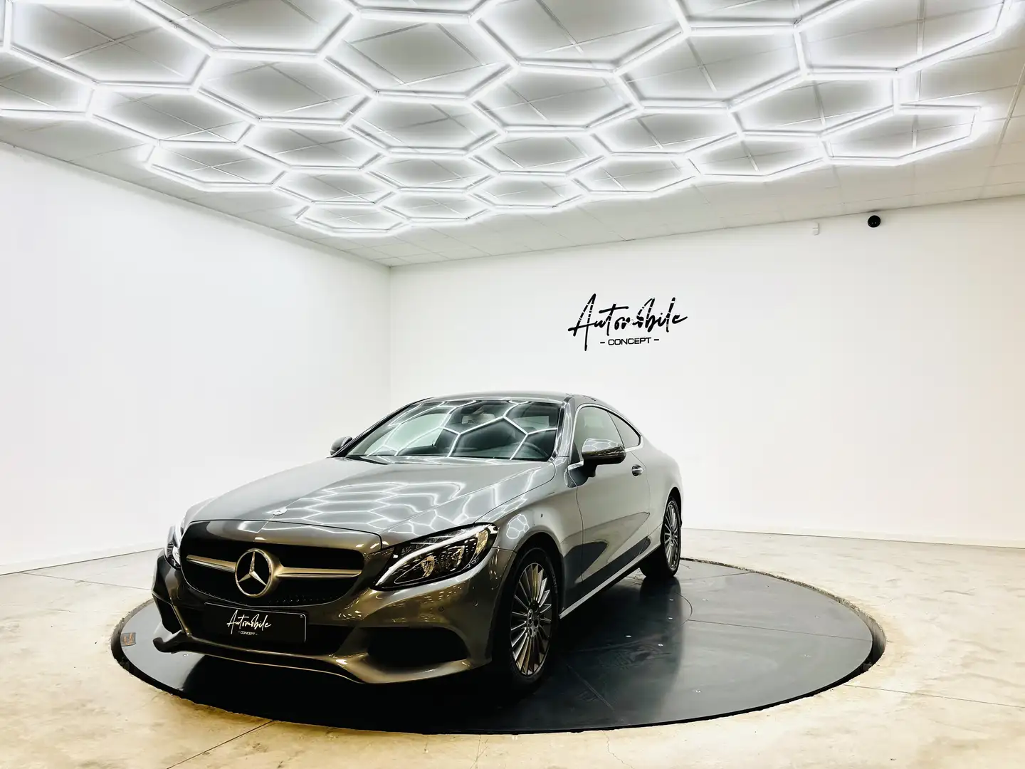 Mercedes-Benz C 220 ✅1AN GARANTIE✅EURO 6B✅CARNET D’ENTRETIEN Gris - 1