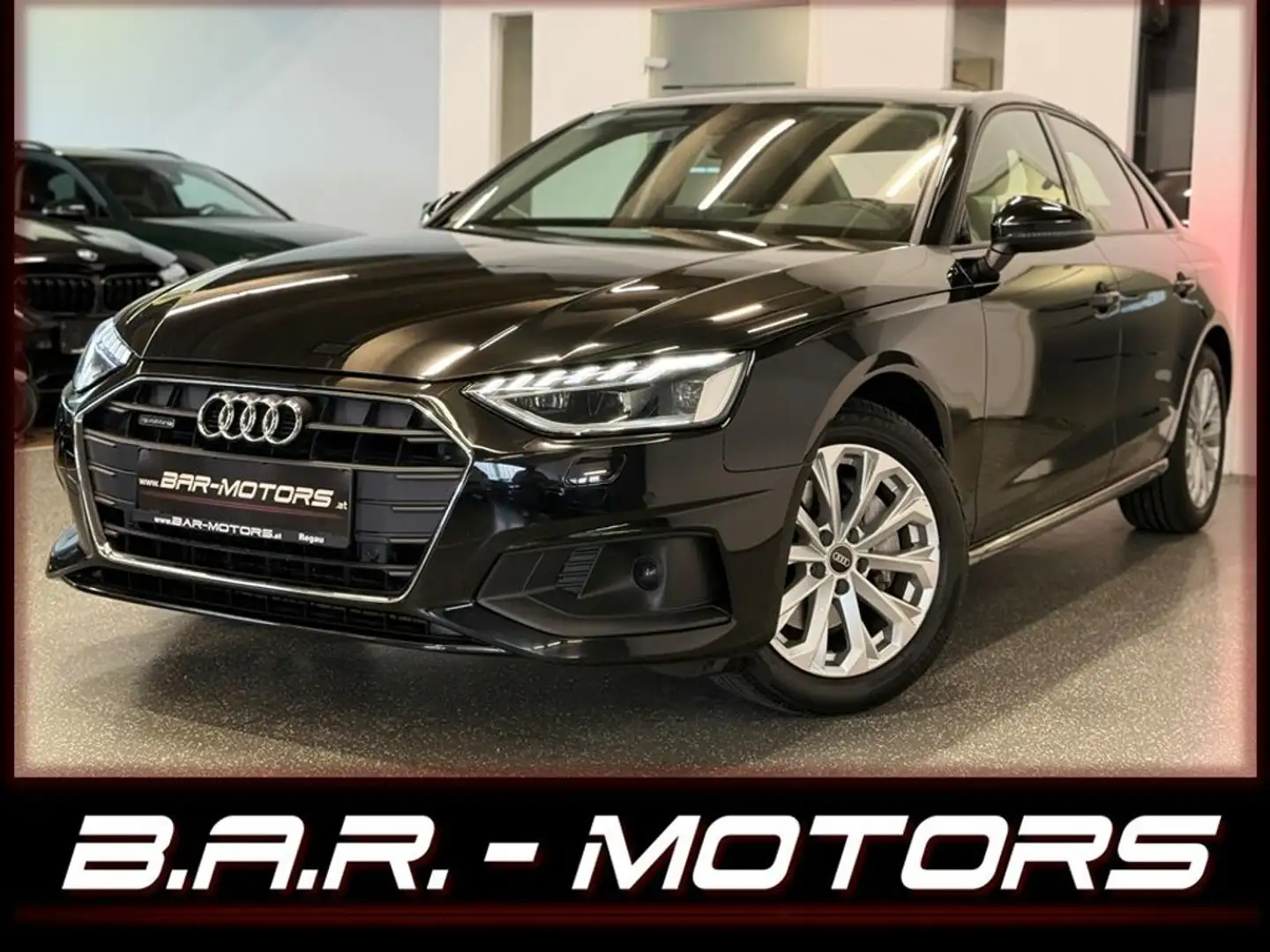 Audi A4 40 TDIQUATTRO*MATRIX*KAMERA*STAND-HZ*LANE*ACC* Schwarz - 1