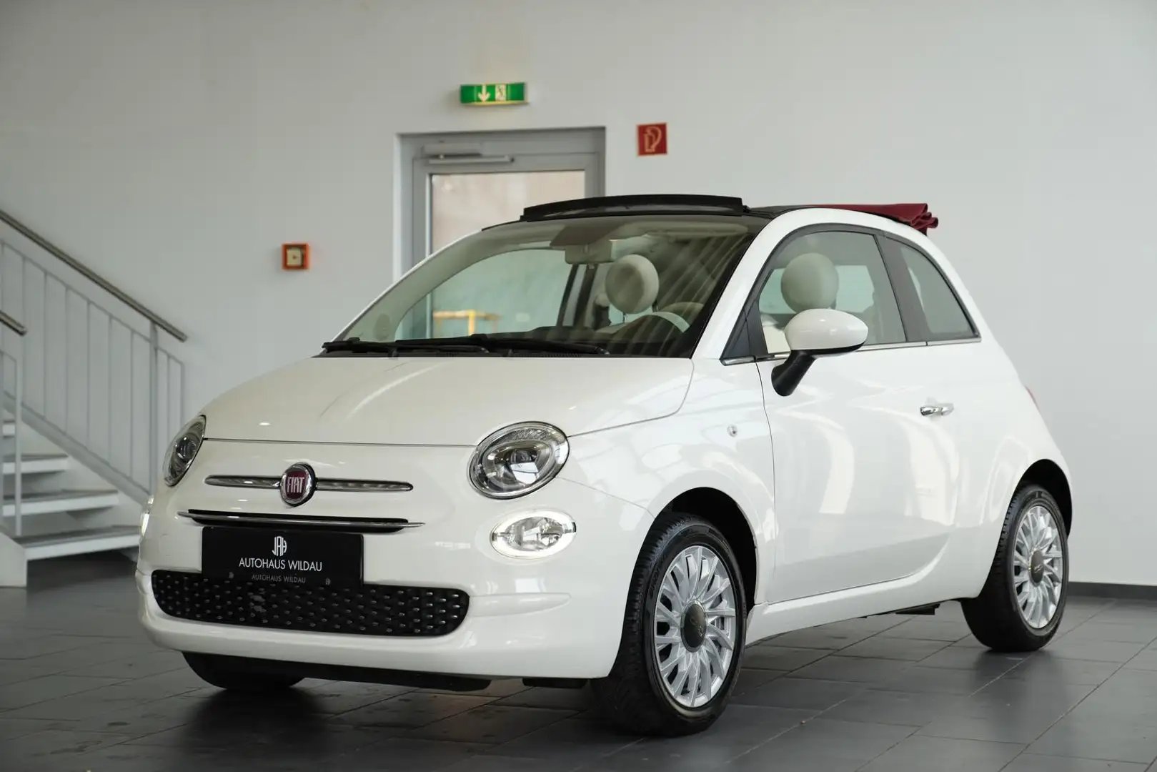 Fiat 500 Lounge *CABRIO*KLIMA*START/STOPP* Weiß - 2