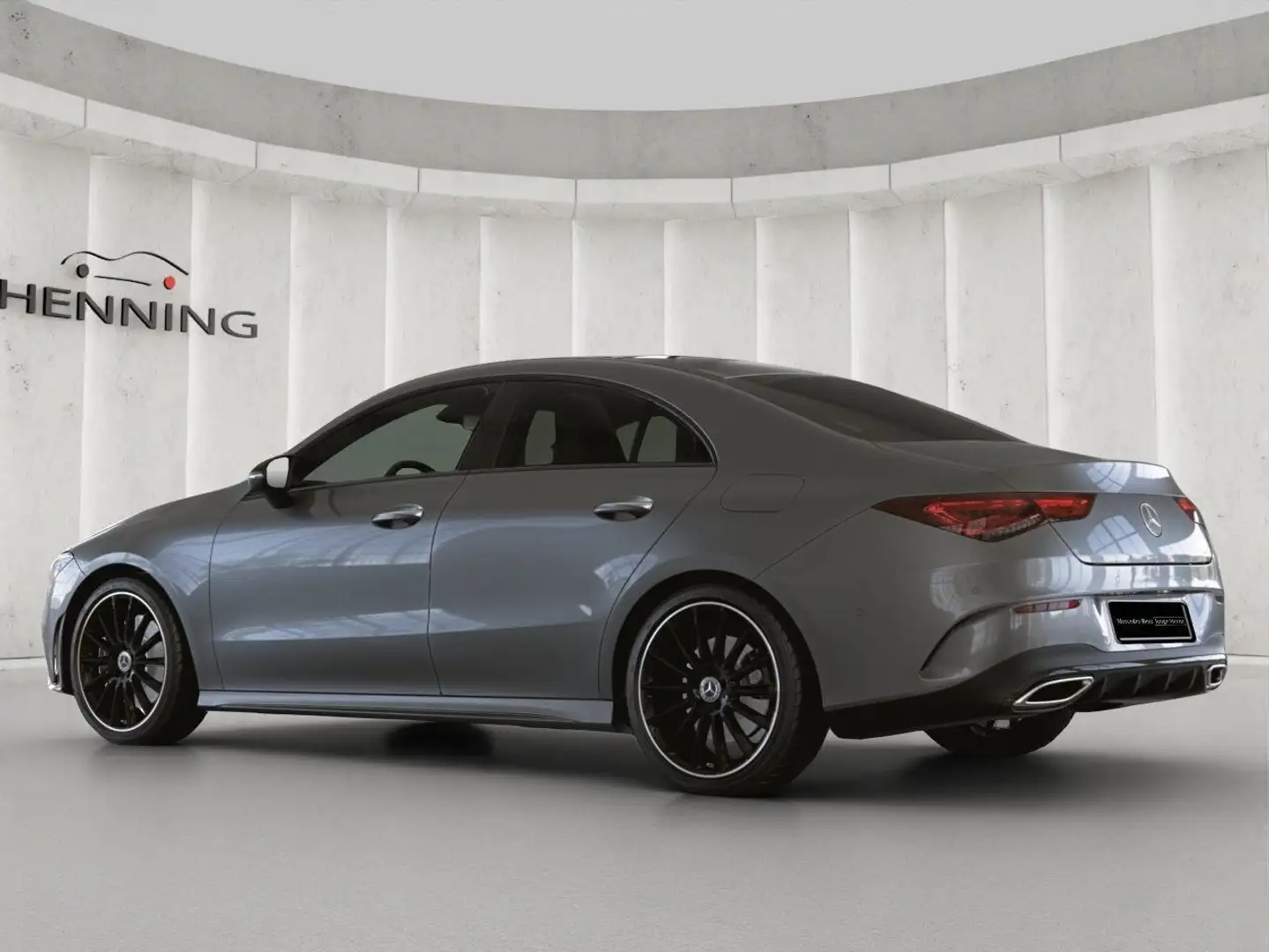 Mercedes-Benz CLA 250 Coupé AMG Night Leder Panorama Kamera 19 Grau - 2