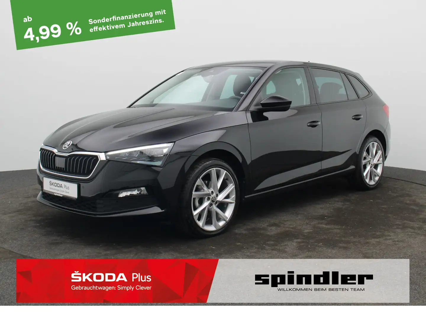 Skoda Scala Style 1.5 TSI DSG / Navi, Smart Link+, LED Schwarz - 1