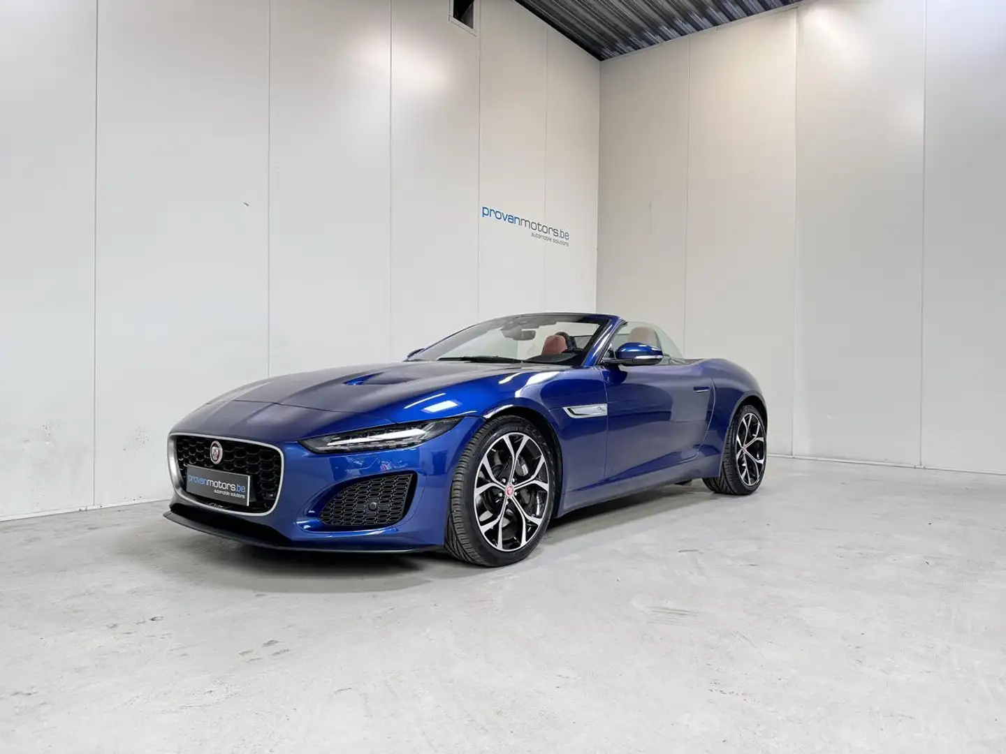 Jaguar F-Type Cabrio 2.0i Autom. - GPS - Xenon - Topstaat! 1S... Bleu - 1