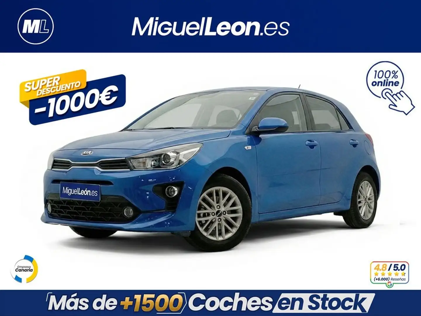 Kia Rio 1.2 DPi Concept 84 Blu/Azzurro - 1