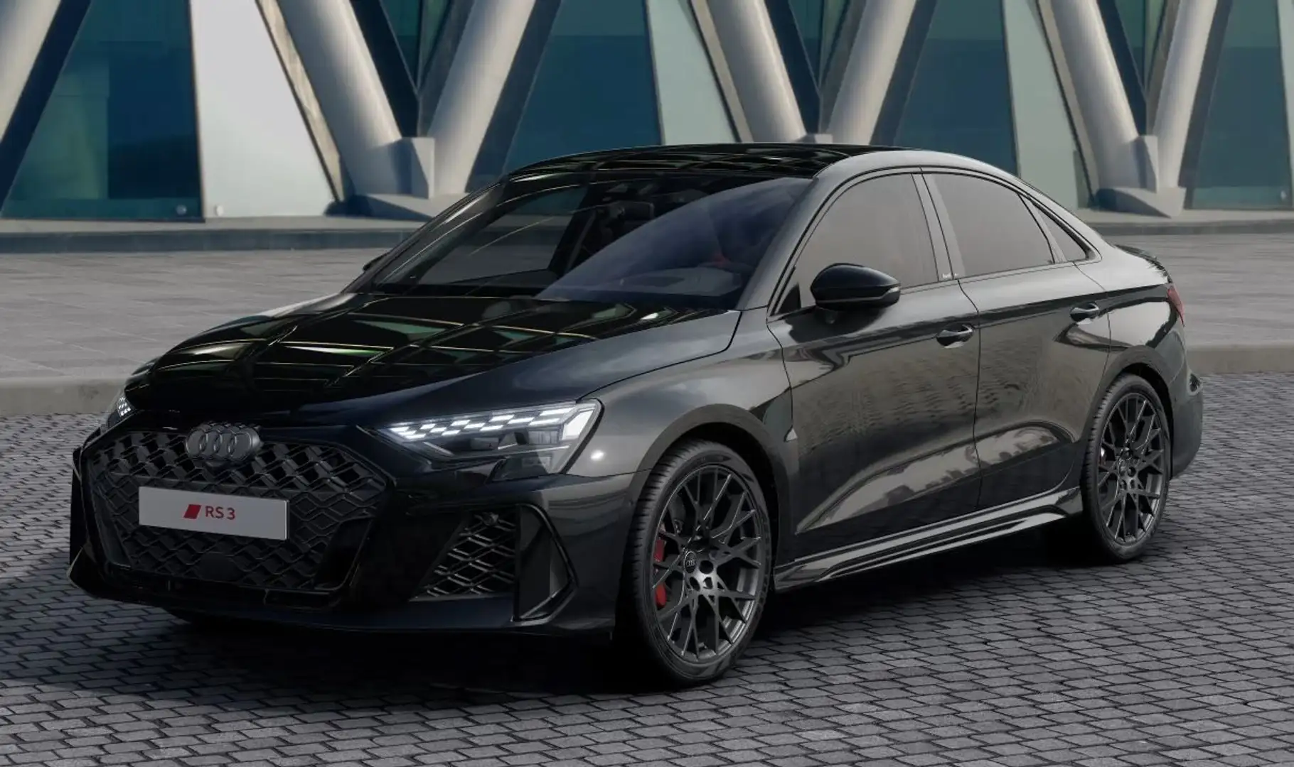 Audi RS3 Limousine qu. BLACK PANO HUD SONOS 280km/h Schwarz - 2