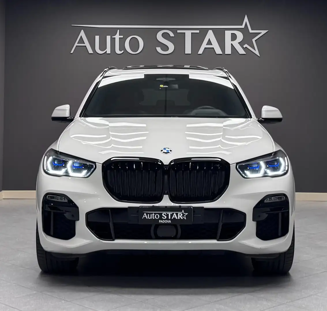 BMW X5 xdrive40i mhev 48v Msport - FULL OPTIONAL - Bianco - 2