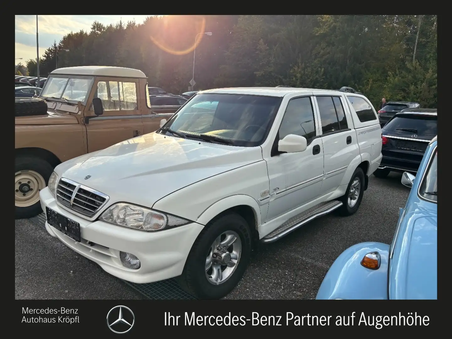 SsangYong Musso Sport 2.9 TDL Weiß - 1