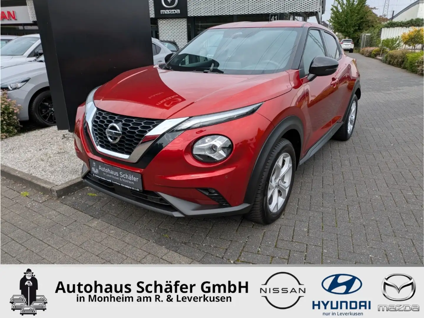 Nissan Juke N-Connecta AHK-abnehmbar Navi 360 Kamera LED ACC A Rojo - 1